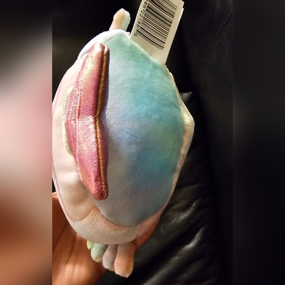Squishmallow Candis the Shrimp Colorful Tie Dye Plush 5 Inch Toy New With Tags - Picture 8 of 11